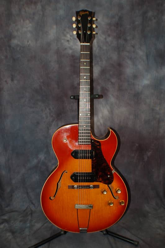 Video Demo 1965 Gibson ES 125 DC Full Size Body Cutaway P90's Pro Setup Hardshell Case image 1