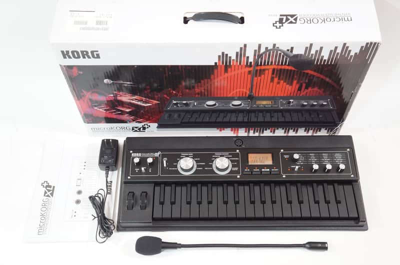 KORG microKORG XL+ BKBK Limited Black Analog Modeling Synthesizer