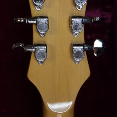 Brown-Colored Mosrite of California Blues Bender Model Guitar image 9