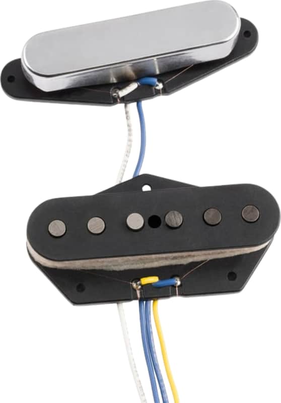 Fender Joe Strummer Signature Telecaster Pickup Set, Chrome image 1