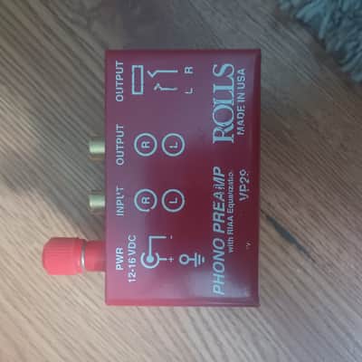 Rolls VP29 Phono Preamp 2010s - Red image 2