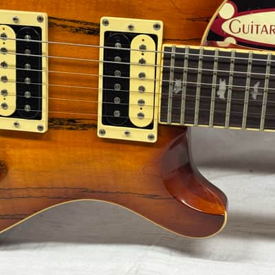 PRS Paul Reed Smith SE Custom 24 Zebrawood Guitar 2015 image 6