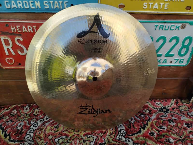 ZILDJIAN A Custom 15" Crash, nuovo. image 1