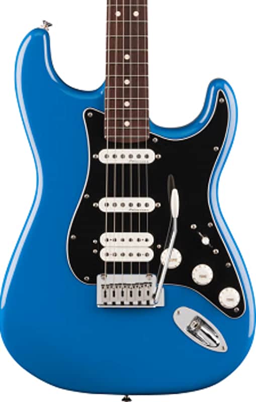 Fender Player II Modified Stratocaster HSS Electric Guitar. Rosewood Fingerboard, Electric Blue TGF33