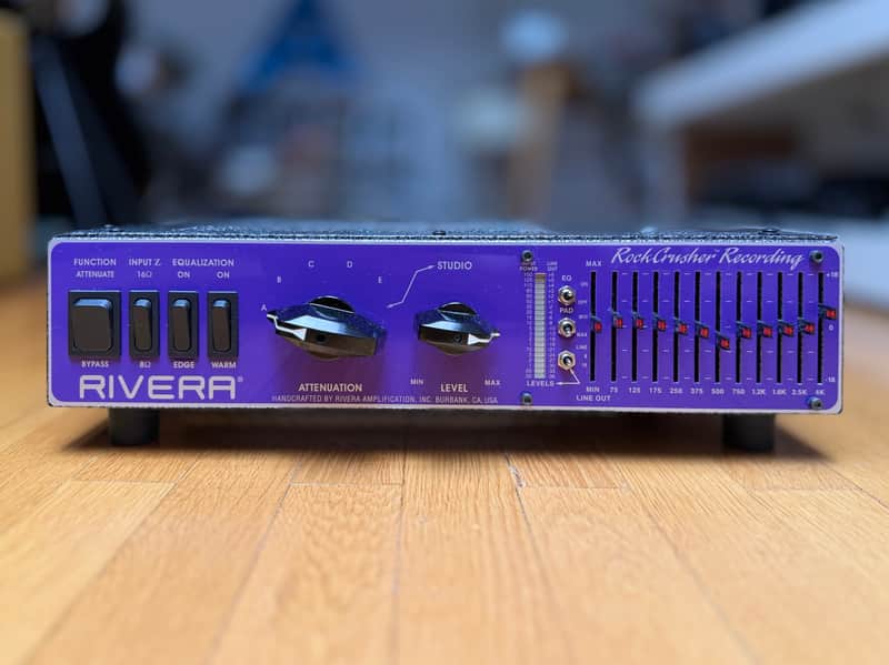 Rivera RockCrusher Power Attenuator and Load Box 2010s - Purple image 1