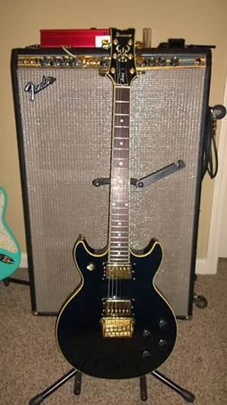 Ibanez AR150 with factory Pro Rocker Trem 1983 Black image 1