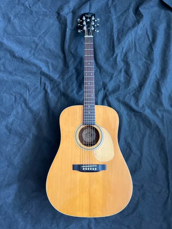 Vega V445 Vintage Dreadnought Acoustic, 75/76, All Solid, Used image 1