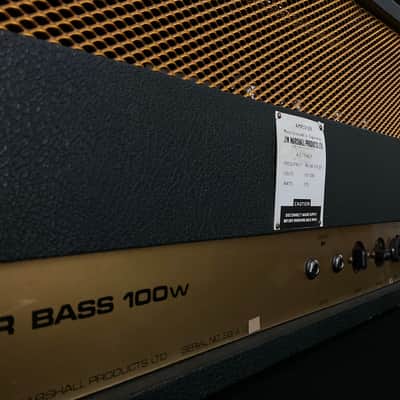 1968 / 1969 Marshall JMP Plexi Super Bass Stack image 4