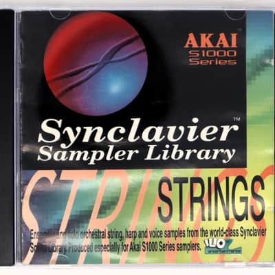 Ilio Synclavier Strings Akai Format Sample Library/Sound Library/Sampling CD 1994 imagen 1