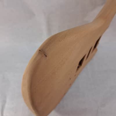 Unfinished 1 Pc. Mahogany HSH Hardtail guitar body - fits Fender Strat Stratocaster necks J1953 image 7
