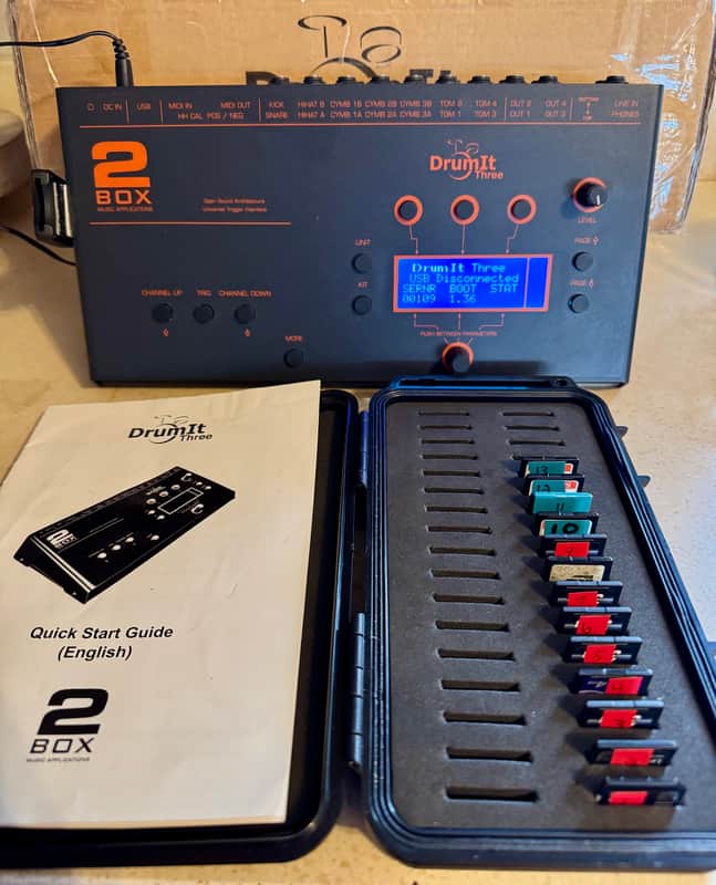 2box Drumit Three drum module • SD expansion • HUGE sample library image 1