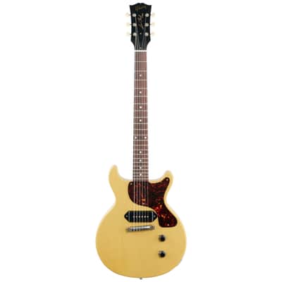 Gibson Custom Shop 1958 Les Paul Junior Double Cut Reissue Electric Guitar, TV Yellow image 2