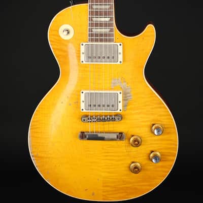 Gibson Custom Shop Kirk Hammett "Greeny" 1959 Les Paul Standard Murphy Lab Aged in Greeny Burst image 1