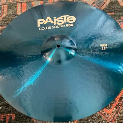 Paiste Color Sound 900 Blue 22” Ride Cymbal image 1