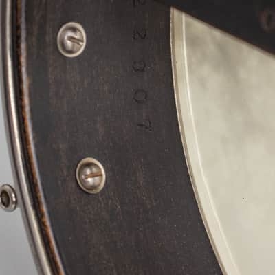Fairbanks No. 0 5 String Banjo (1905), ser. #22907, black tolex hard shell case. image 15