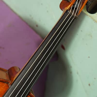 1920s German Fine-Quality Strad-Copy 4/4 Violin (VIDEO! Fresh Adjustments, Ready) image 4