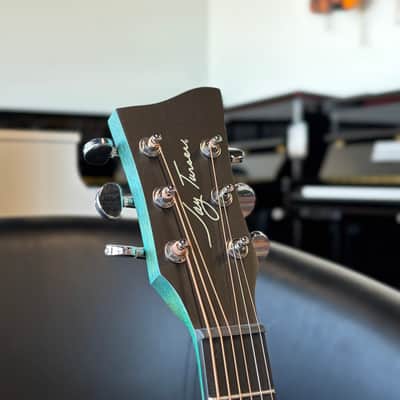 Jay Turser JTA52 1/2 Acoustic Guitar - Blackwood Fingerboard, Satin Blue image 4