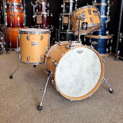 Pearl 12/14/18 World Series Drum Set - Natural Satin image 1