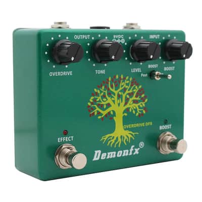 Demonfx DF8 Overdrive Guitar Effect Pedal Overdrive Boost Tube Scream Overdrive image 3
