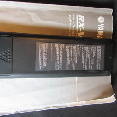 Vintage Yamaha RX-V800 music system Remote and instructions 100W per channel image 5