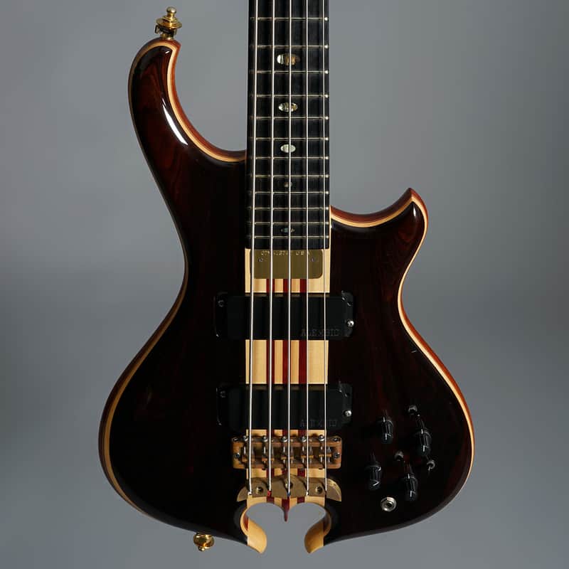 Alembic Mark King Deluxe 5 2007 with Red Side LEDS image 1