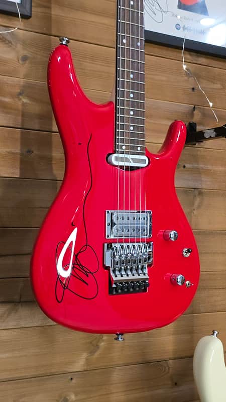 Ibanez JS2480-MCR Signed by Joesatriani image 1