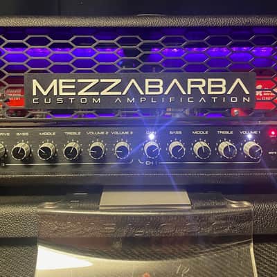 Mezzabarba Trinity 50W EL 34 2022 - schwarz inkl. Footswitch CUSTOMSHOP image 2