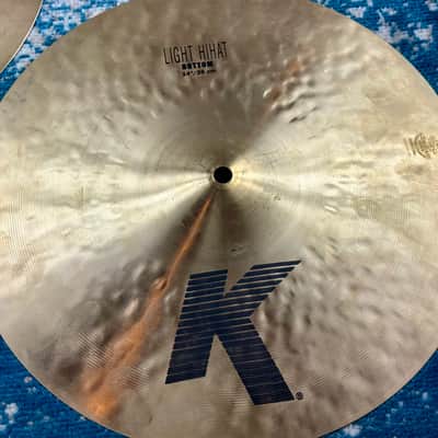 2007 EARLY HAMMERING 14" Zildjian K LIGHT Hihats 948g 1134g image 8
