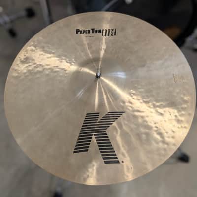 Zildjian 18" K Series Paper Thin Crash Cymbal 2023 - Present - Traditional image 1