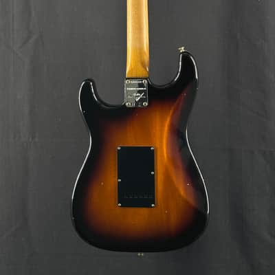 Fender Custom Shop LTD Edition Dual P90 Journeyman Relic Strat in 2-Color Sunburst image 5