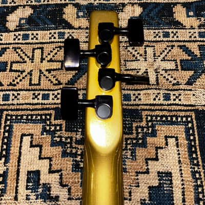 1987 Gibson 20/20 Ned Steinberger Bass - Gold Inca Silver image 5