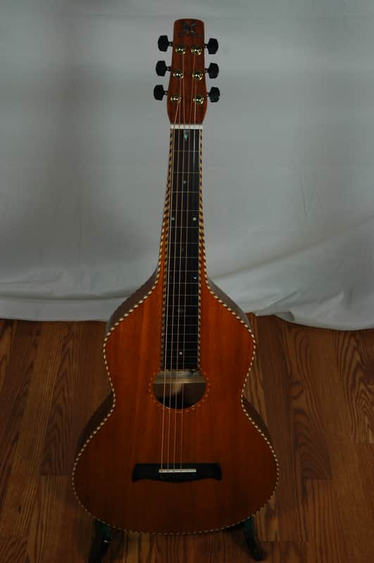 Weissenborn Lap Steel Guitar - Hawaii - Kaka'ako Instruments - Solid Mahogany image 1