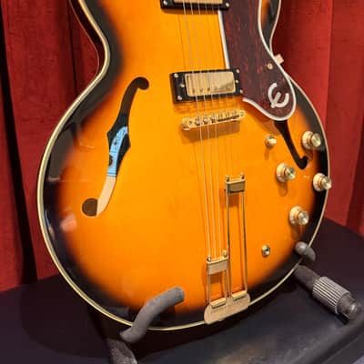 Used 2012 Epiphone Sheraton 50th Anniversary Electric Guitar w/HSC image 3
