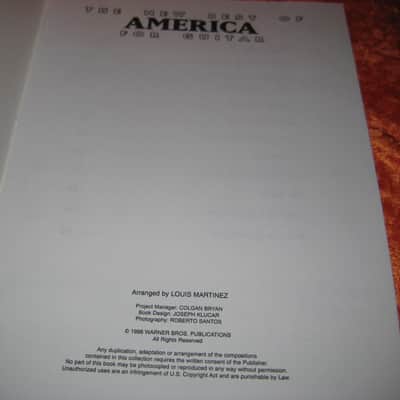 New Best of America For Guitar 48  Pages Easy Tab Deluxe Book image 3