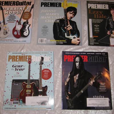 Premier Guitar Magazine  5 Issues From 2018 image 1