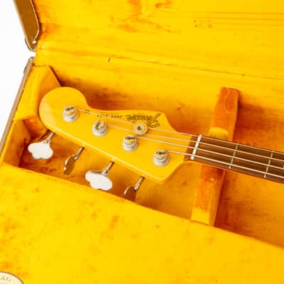 Fender American Vintage '62 Jazz Bass 2011 Stripped Natural image 20