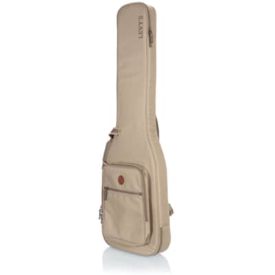 Levy's 200-Series Electric Bass Gig Bag - Tan image 5
