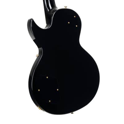 Cort CR270 Black Gold Single Cut Electric Guitar LP image 4