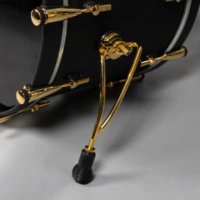 Sonor SQ2 Medium Beech 6pc Shell Pack-Dark Satin w/ Gold Hardware image 3