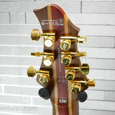 ESP LTD JR-7 Javier Reyes Signature Series - Faded Blue Sunburst image 21