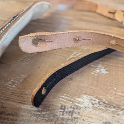 Bobby Lee Sottile Mfg Co Guitar Strap Vintage 1970s Black NOS Excellent! image 5