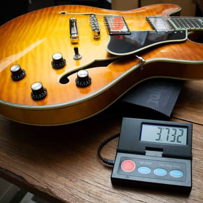 Eastman T486 Thinline Electric Guitar - Goldburst - P2501465 image 8