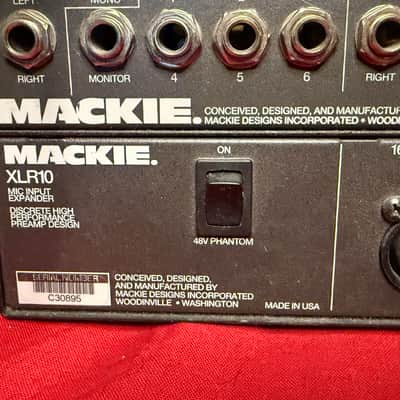Mackie 1604 + XLR10 mic 16 channel mixer image 5