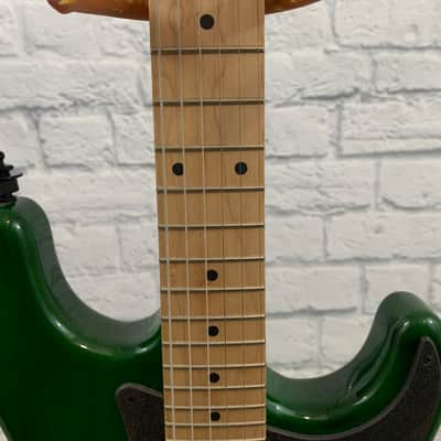 R&R Custom Handmade Super Strat ST004 Electric Guitar with Transparent Green Finish image 2