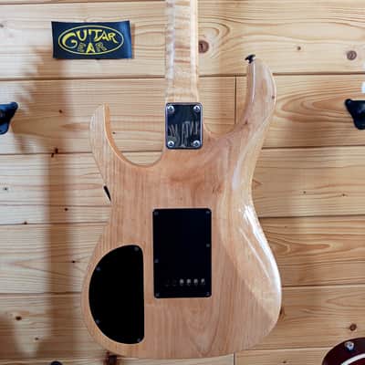Handcrafted Boutique Electric Guitar – Birdseye Maple Top – Made in Italy (1980s–1990s) image 19