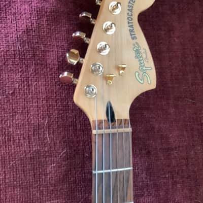 Squier by Fender Standard Series Stratocaster 2013 Cherry Sunburst with Iron Gear Texas Loco & Fender Pickups and 10-way Parallel and Series wiring image 6