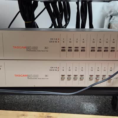 Vintage 1980s TASCAM MS-16 1" 16-Track Reel to Reel Tape Recorder w/ 2 DX-8DS Noise Reduction Systems - Fully Restored in 2019!! image 7