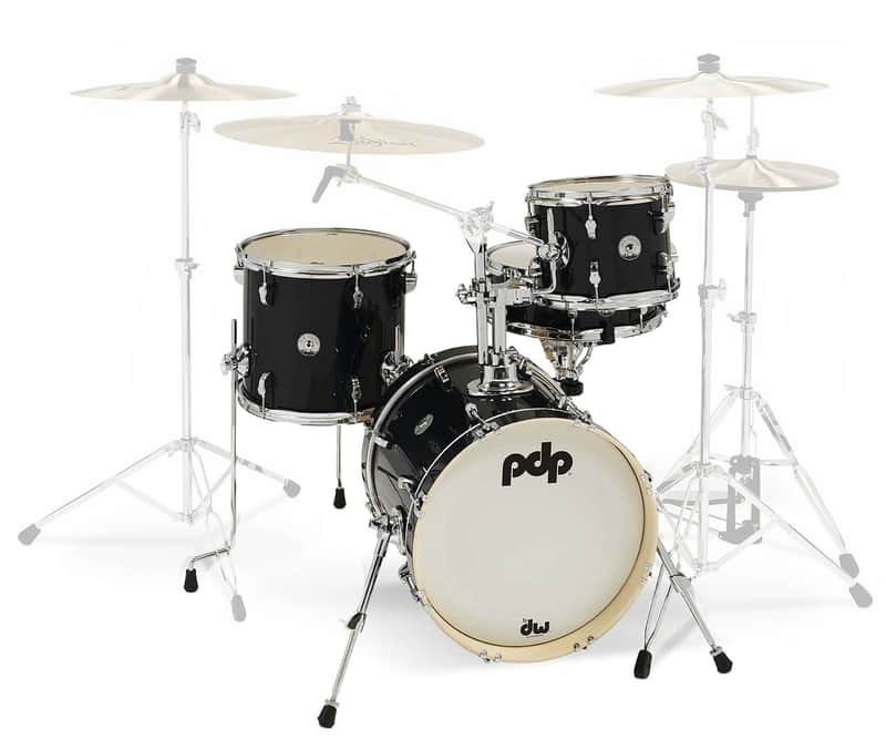 PDP New Yorker 4 Piece Shell Pack 16/10/13/14 - Black Onyx Sparkle - PDNY1604BO image 1