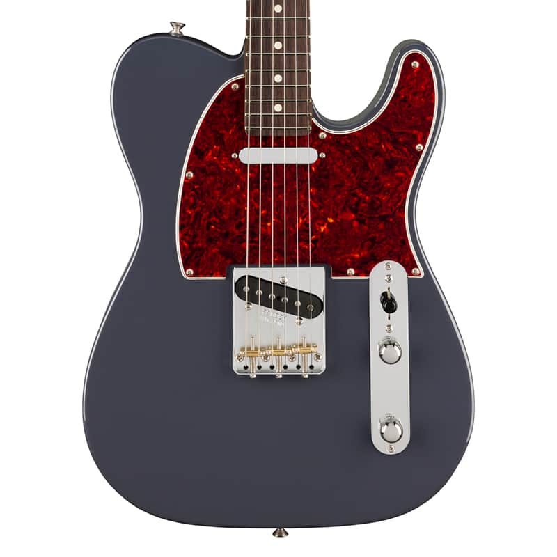 Fender American Professional Classic Telecaster - Faded Black w/Rosewood FB image 1