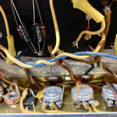 Fender Dual Showman 2-Channel 85-Watt Guitar Amp Head 1963 - 1967 - Black Panel image 23